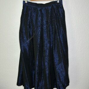 Dark Blue Formal Skirt Medium